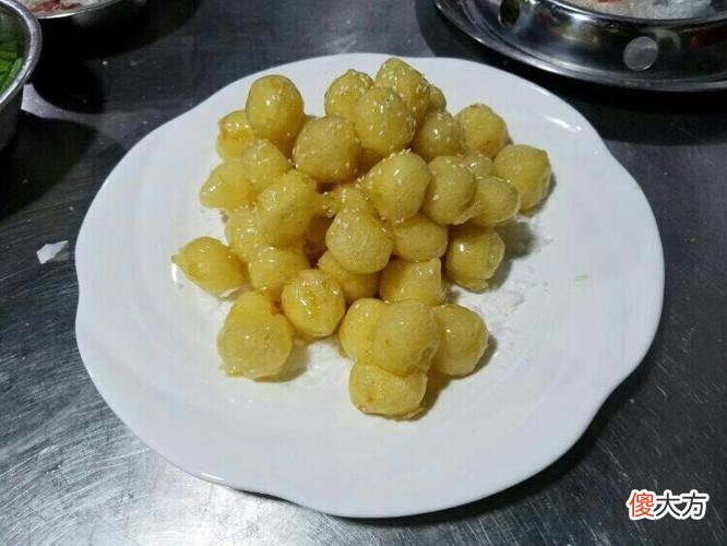 拔丝奶豆腐