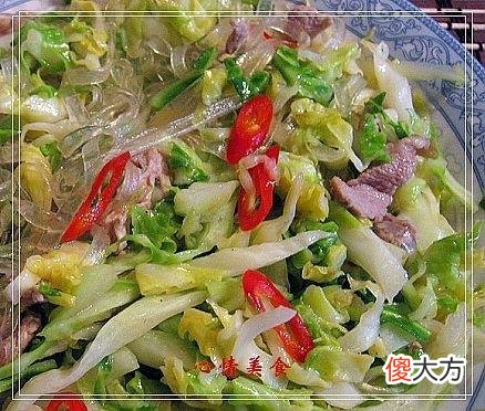 大头菜炒肉